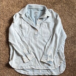 Aerie Light Blue Sweatshirt